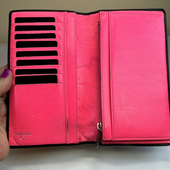 CHANEL CC Cambon Lambskin Pink Interior 13 Series 2009-2010, Fits phone - Picture 5 of 16